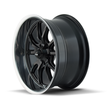 Load image into Gallery viewer, 650-8865MB - Ridler 650 18X8 5X114.3 /  ET 0mm Matte Black Polished - Ridler Wheels Canada