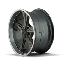 Load image into Gallery viewer, 651-8873G - Ridler 651 18X8 5X127 /  ET 0mm Gloss Grey Machined - Ridler Wheels Canada