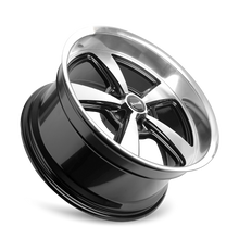 Load image into Gallery viewer, 652-7761GBD - Ridler 652 17X7 5X120.65 /  ET 0mm Gloss Black with Diamond Cut Face &amp; Lip - Ridler Wheels Canada