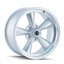 Load image into Gallery viewer, 675-7965S - Ridler 675 17X9.5 5X114.3 /  ET -5mm Silver with Machined Lip - Ridler Wheels Canada