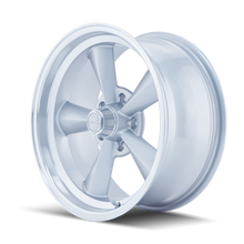 Load image into Gallery viewer, 675-7965S - Ridler 675 17X9.5 5X114.3 /  ET -5mm Silver with Machined Lip - Ridler Wheels Canada