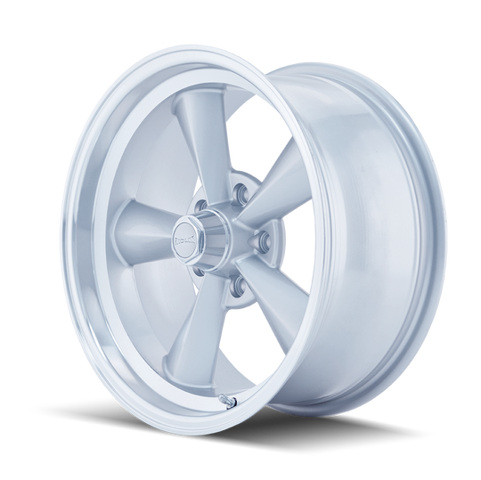 675-7965S - Ridler 675 17X9.5 5X114.3 /  ET -5mm Silver with Machined Lip - Ridler Wheels Canada