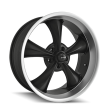 Load image into Gallery viewer, 695-8873MB - Ridler 695 18X8 5X127 /  ET 0mm Matte Black Machined - Ridler Wheels Canada