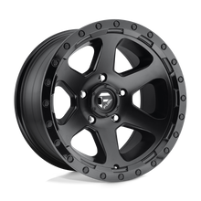 Charger l'image dans la galerie, D58917907345 - Fuel Off-Road D589 Ripper 17X9 5X127 -12 mm Matte Black Gloss Black Lip - Fuel Off-Road Wheels Canada