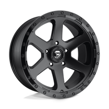 Load image into Gallery viewer, D58920908549 - Fuel Offroad D589 Ripper 20X9 5X139.7  1mm Matte Black Gloss Black Lip - Fuel Offroad Wheels Canada