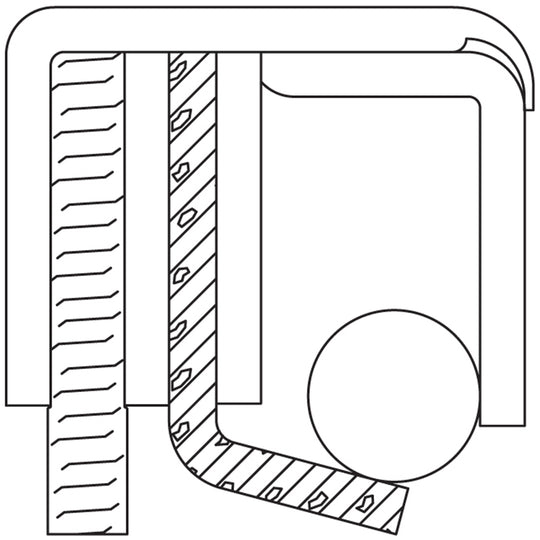 6186 Engine Crankshaft Seal National in Canada