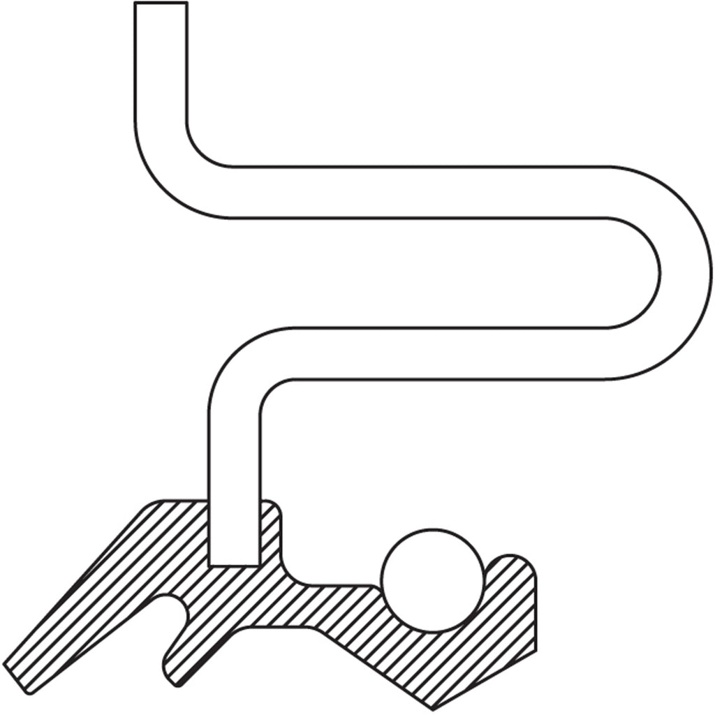 710046 Transfer Case Output Shaft Seal National