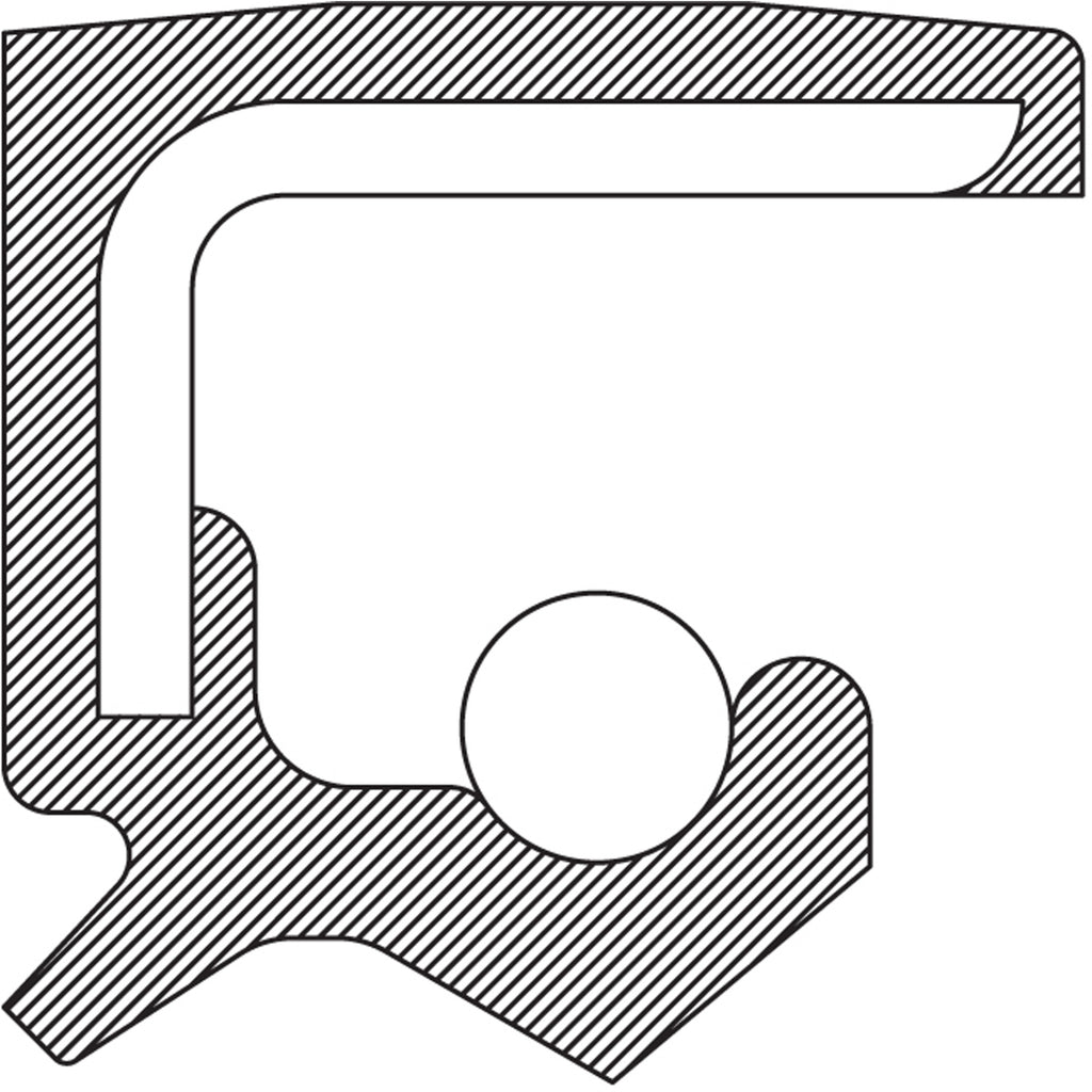 710288 Engine Crankshaft Seal National