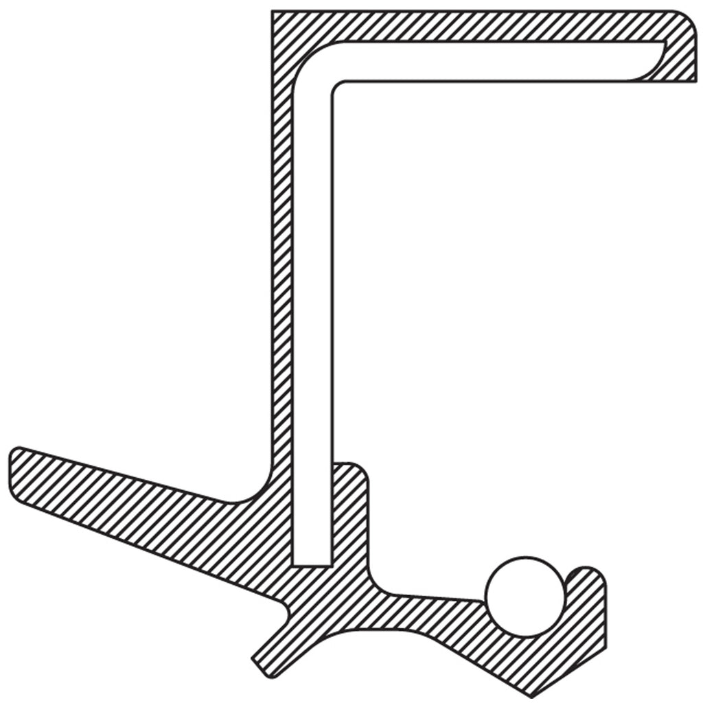 710449 Engine Crankshaft Seal National