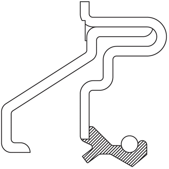 710540 Automatic Transmission Output Shaft Seal National in Canada