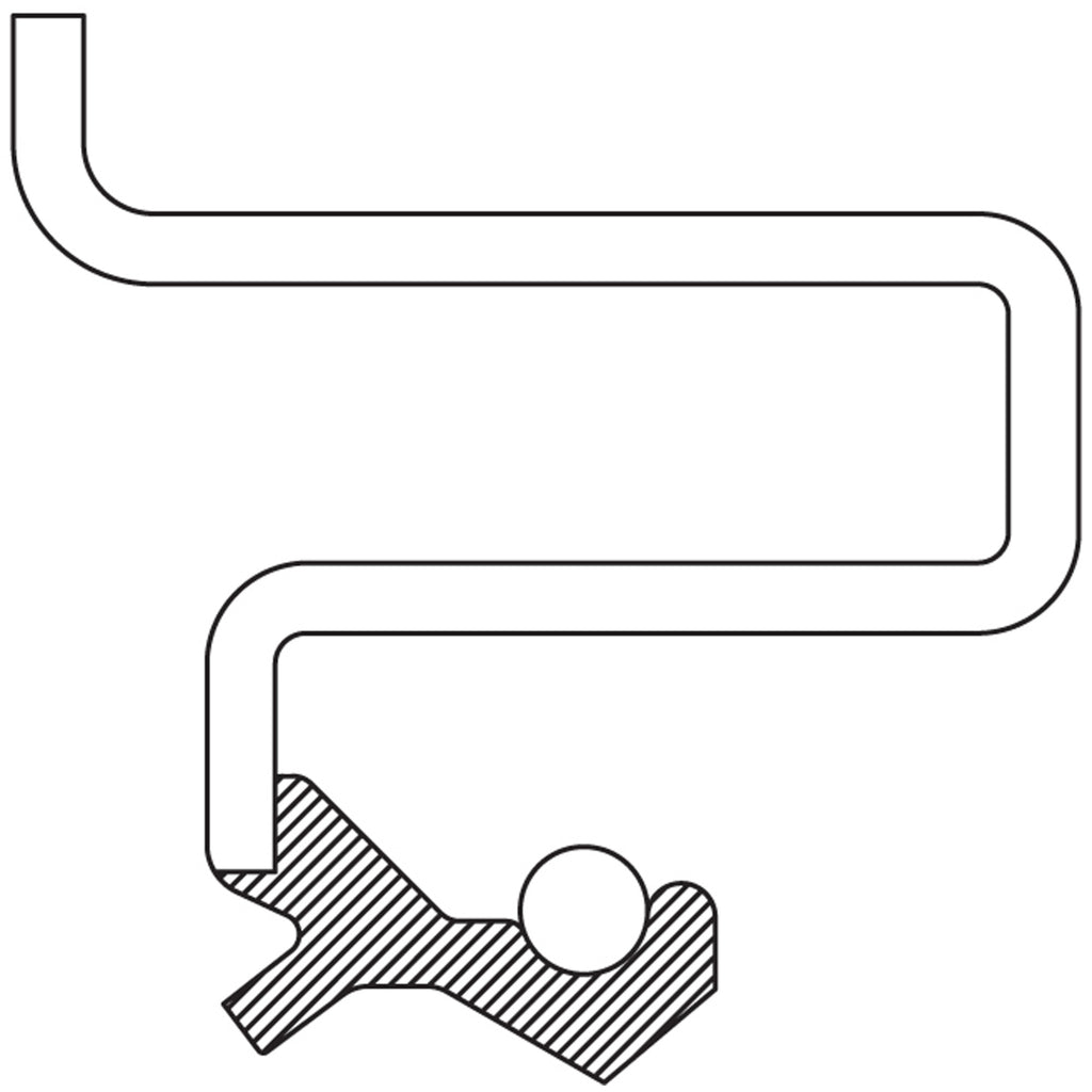 710695 Transfer Case Output Shaft Seal National