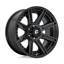 Charger l'image dans la galerie, D70820905650 - Fuel Off-Road D708 Rogue 20X9 5X150 1mm Gloss Machined Double Dark Tint - Fuel Off-Road Wheels Canada