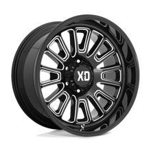 Load image into Gallery viewer, XD86429080300 - XD864 Rover 20X9 8X165.1  0mm Gloss Black Milled - XD Wheels Canada