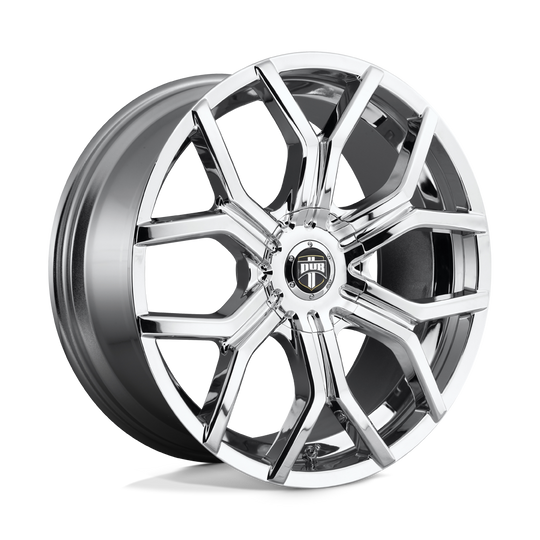 S207229597+30 - DUB S207 Royalty 22X9.5 6X135 6X139.7 30mm Chrome Plated - DUB Wheels Canada
