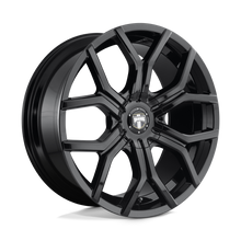 Load image into Gallery viewer, S2082295F9+30 - DUB S208 Royalty 22X9.5 6X132 / 6X120.65 30mm Gloss Black - DUB Wheels Canada