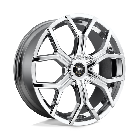 S207249500+15D - DUB S207 Royalty 24X9.5 BLANK  15mm Chrome Plated - DUB Wheels Canada