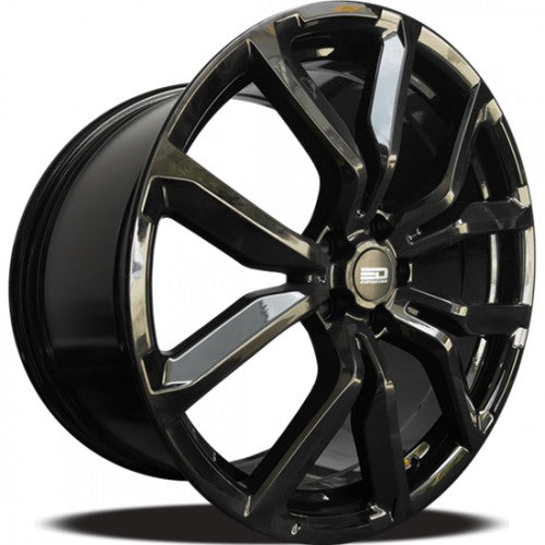 RR82295J4572GB - Euro Design RR8 22X9.5 5X120 ET 45mm Gloss Black - Euro Design Wheels Canada