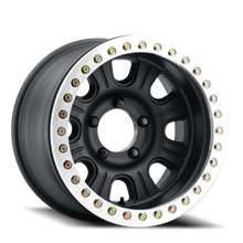 Load image into Gallery viewer, RT231-79560-32 - Raceline Monster Beadlock RT231 17X9.5 6X139.7 -32mm Machined Face Black - Raceline Wheels Canada