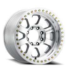 Load image into Gallery viewer, RT260M-201065-25 - Raceline Avenger Beadlock RT260M 20X10 6X135 -25mm Machined Silver - Raceline Wheels Canada
