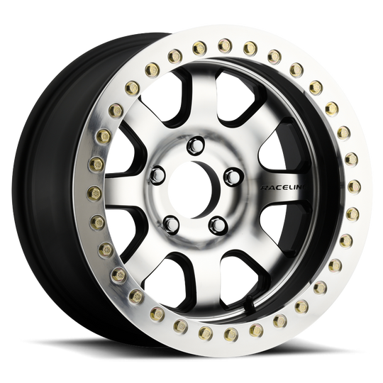 RT260-78500-32 - Raceline RT260 Avenger 17X8.5 BLANK -32mm Satin Black Machined Face - Raceline Wheels Canada