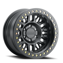 Load image into Gallery viewer, RT951B-79060-38 - Raceline Ryno Cast Beadlock RT951B 17X9 6X139.7 -38mm Satin Black Black Beadlock Ring - Raceline Wheels Canada