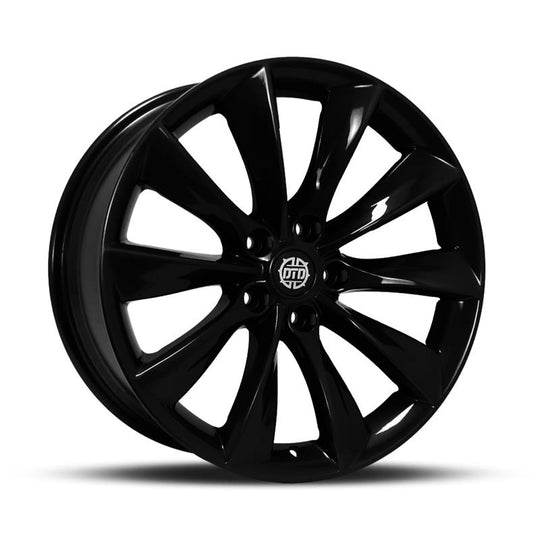 RTS1851464B - DTD Alloy Wheel Replica 18X8.5 5X114.3 ET 35mm Black - DTD Wheels Canada