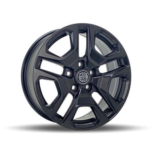 RTY6851460B - DTD Alloy Wheel Replica 18X8 5X114.3 ET 35mm Satin Black - DTD Wheels Canada