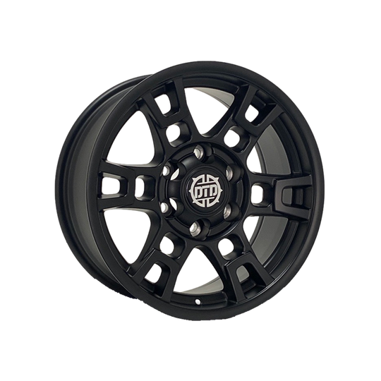 RTY77639MB - DTD Alloy Wheel Replica 17X8 6X139.7 ET 25mm Matte Black - DTD Wheels Canada