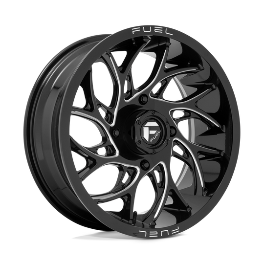 D7411870A544 - Fuel Off-Road D741 Runner 18X7 4X156 13mm Gloss Black Milled - Fuel Off-Road Wheels Canada