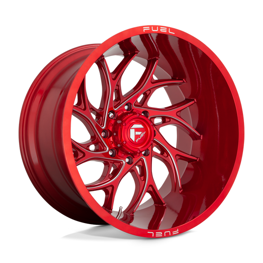 D74226408245 - Fuel Off-Road D742 Runner 26X14 8X165.1 -75 mm Candy Red Milled - Fuel Off-Road Wheels Canada