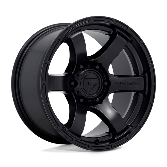 D76618908450E - Fuel Off-Road D766 Rush 18X9 6X139.7 1mm Satin Black - Fuel Off-Road Wheels Canada