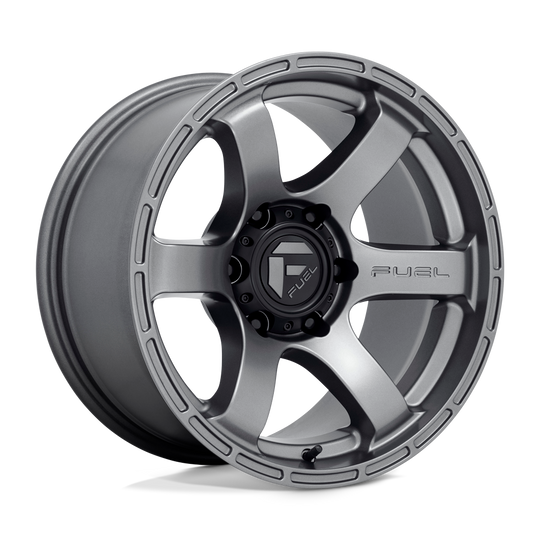 D76720908450 - Fuel Off-Road D767 Rush 20X9 6X139.7 1mm Matte Gun Metal - Fuel Off-Road Wheels Canada