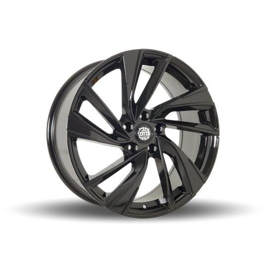 RVN1751257B - DTD Alloy Wheel Replica 17X7.5 5X112 ET 40mm Gloss Black - DTD Wheels Canada
