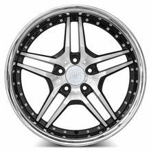Charger l'image dans la galerie, RW0219955xx25BK - MRR RW2 19X9.5 BLANK MM Black Chrome Lip - MRR Wheels Canada