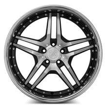 Charger l'image dans la galerie, RW0218905xx25BK-51225 - MRR RW2 18X9 5X112 25MM Black Chrome Lip - MRR Wheels Canada