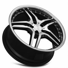 Load image into Gallery viewer, RW0220855xx25BK-52025 - MRR RW2 20X8.5 5X120 25MM Black Chrome Lip - MRR Wheels Canada