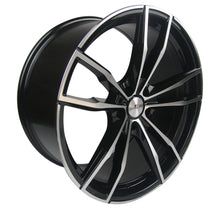 Charger l'image dans la galerie, Ikon Replica RWB34 19X8.5 5X112 25mm Black Machined Face
