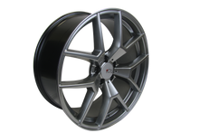 Load image into Gallery viewer, Ikon Replica RWM31 20X8.5 5X112  35mm Hyper Black