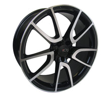 Load image into Gallery viewer, Ikon Replica RWM34 18X8 5X112 35mm Black Machined Face