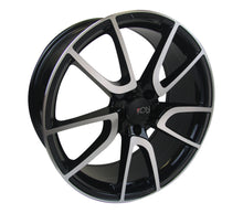 Load image into Gallery viewer, Ikon Replica RWM34 20X8.5 5X112 35mm Black Machined Face