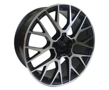 Load image into Gallery viewer, Ikon Replica RWP09 19X8.5 5X112 25mm Black Machined Face