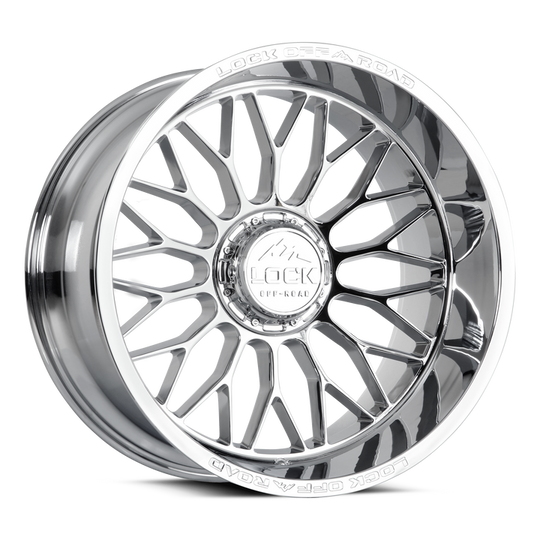 RAMPAGE-22288C - Lock Extreme Rampage 22X12 8X180 ET -44mm Chrome - Lock Extreme Wheels Canada