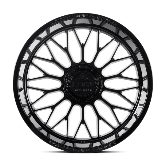 RAMPAGE-22286GB - Lock Extreme Rampage 22X12 8X165.1 ET -44mm Gloss Black - Lock Extreme Wheels Canada