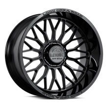 Load image into Gallery viewer, RAMPAGE-22136GB - Lock Extreme Rampage 22X10 6X135 / 6X139.7 ET -18mm Gloss Black - Lock Extreme Wheels Canada