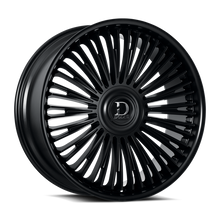 Load image into Gallery viewer, RAZZO-229500GB18 - Dolce Luxury Razzo 22X9.5 6X139.7 ET 18mm Gloss Black - Dolce Luxury Wheels Canada