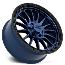 Load image into Gallery viewer, GT30341709160129 - GT Offroad Renegade 17X9 6X135 / 6X139.7 ET -12mm Midnight Blue with Black Ring - GT Offroad Wheels Canada
