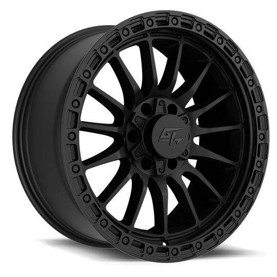 GT3002200912126 - GT Offroad Renegade 20X9 5X127 / 5X139.7 ET 12mm Matte Black - GT Offroad Wheels Canada