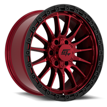 Load image into Gallery viewer, GT3033200916129 - GT Offroad Renegade 20X9 6X135 / 6X139.7 ET 12mm Red Anodized with Black Ring - GT Offroad Wheels Canada