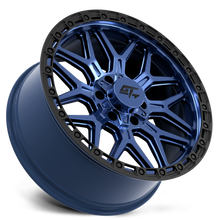 Load image into Gallery viewer, GT3134178516259 - GT Offroad Revolt 17X8.5 6X135 / 6X139.7 ET 25mm Midnight Blue with Black Ring - GT Offroad Wheels Canada