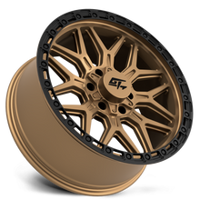 Load image into Gallery viewer, GT31211709120126 - GT Offroad Revolt 17X9 5X127 / 5X139.7 ET -12mm Matte Bronze with Black Ring - GT Offroad Wheels Canada